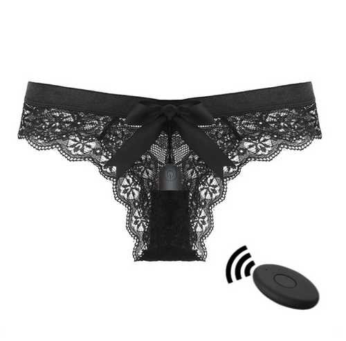 The Pleasure Underwear — Remote-Controlled Lace Thong